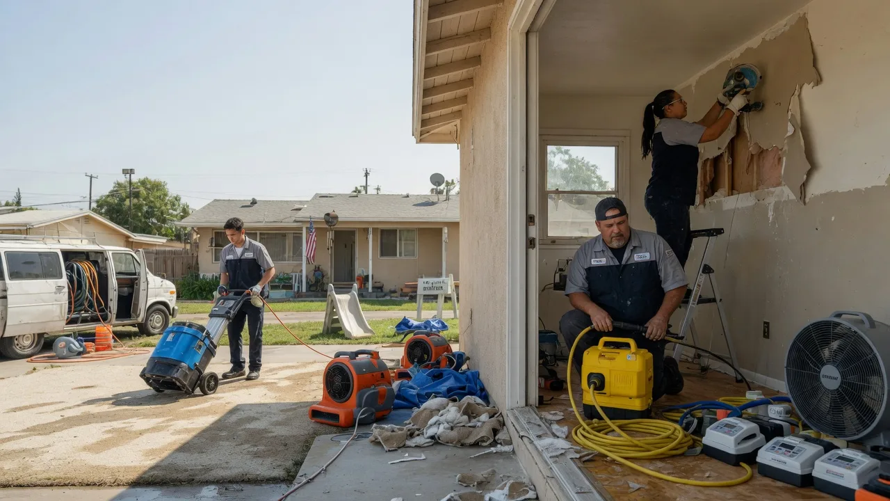 Water Damage Restoration in Redwood Valley, CA near me